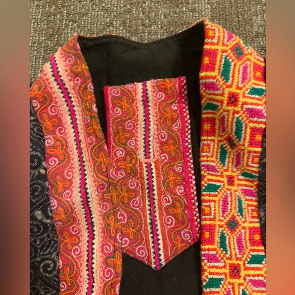 Beautiful Embroidered Jacket from Nepal - Picture 2 of 9